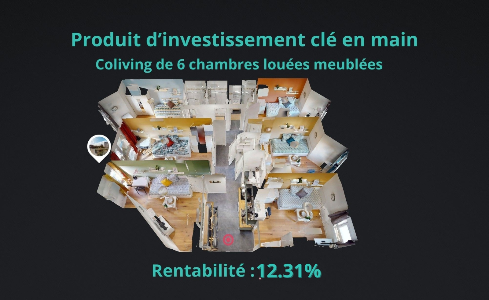 Image_1, Appartement, Pierrefitte-sur-Seine, ref :1619